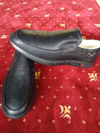 Leather Shoe (Inside Wool) (No 47)(Available at Sasa Mall:Moi Avenue-Shop G16)