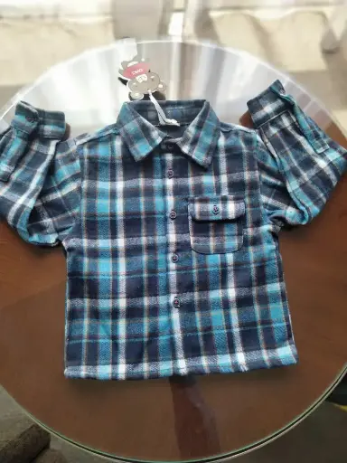 Flannel Shirt Children(Available at Sasa Mall Shop G16:Moi Avenue)